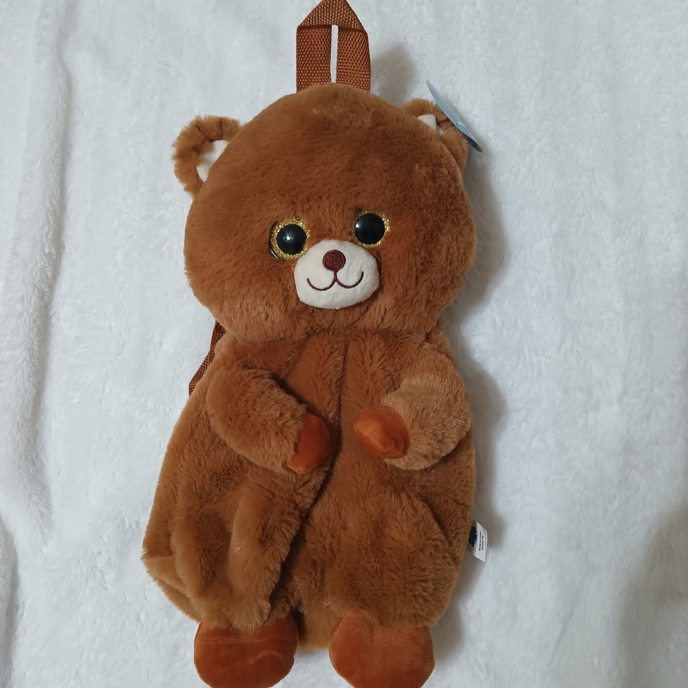 Brown Teddy Bear Backpack